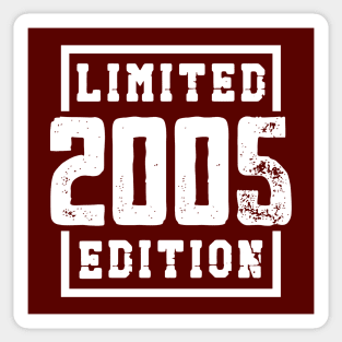 2005 Limited Edition Sticker